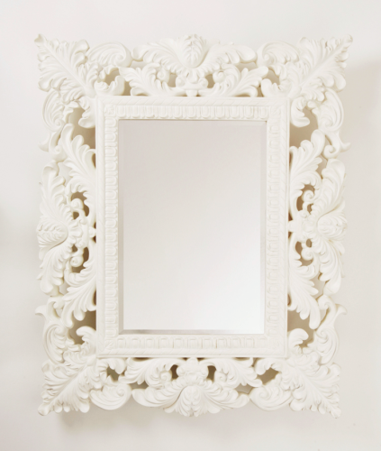 Spiegel, crème  (93x76 cm)
