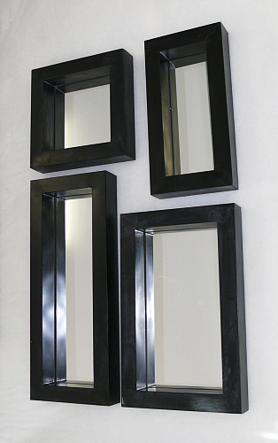 Metall-Spiegel "handgearbeitet" in vier versch. Größen